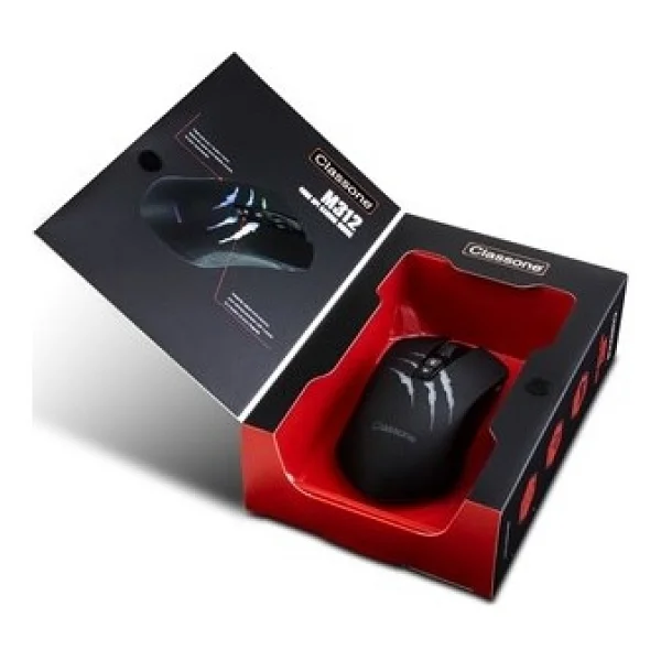Classone M312 RGB Optik Kablolu Oyuncu Mouse - Görsel 3
