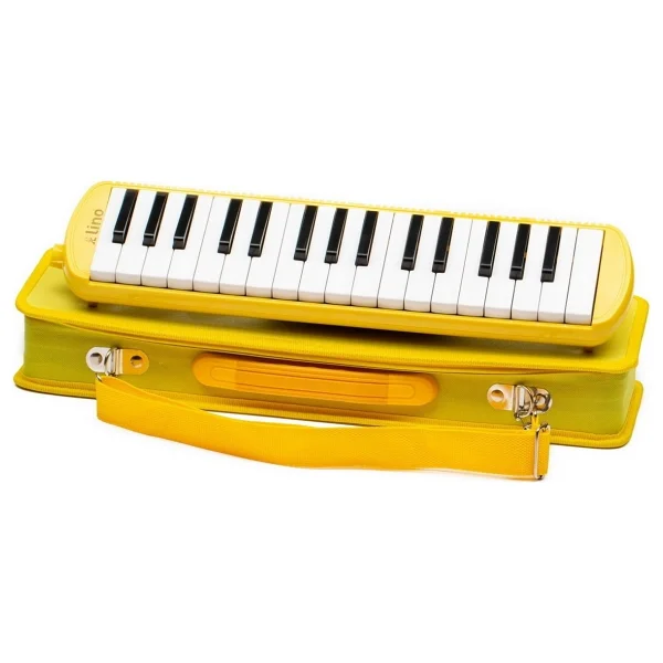 Lino Ln-32 Çantalı Pastel Sarı 32 Tuşlu Melodika - Görsel 3