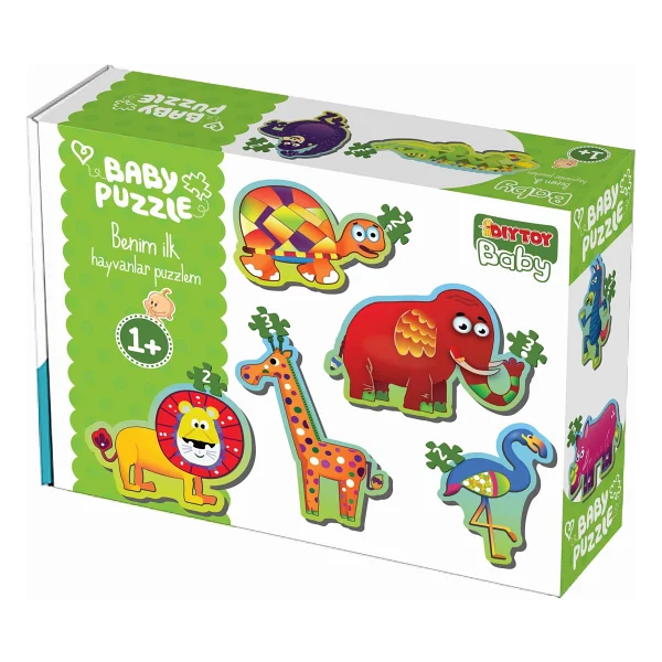 Diytoy Baby Puzzle Orman Hayvanları - Görsel 4