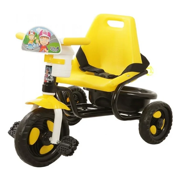 Babyhope 101 Prens Sarı-Siyah 3 Tekerlekli Bisiklet - Görsel 3