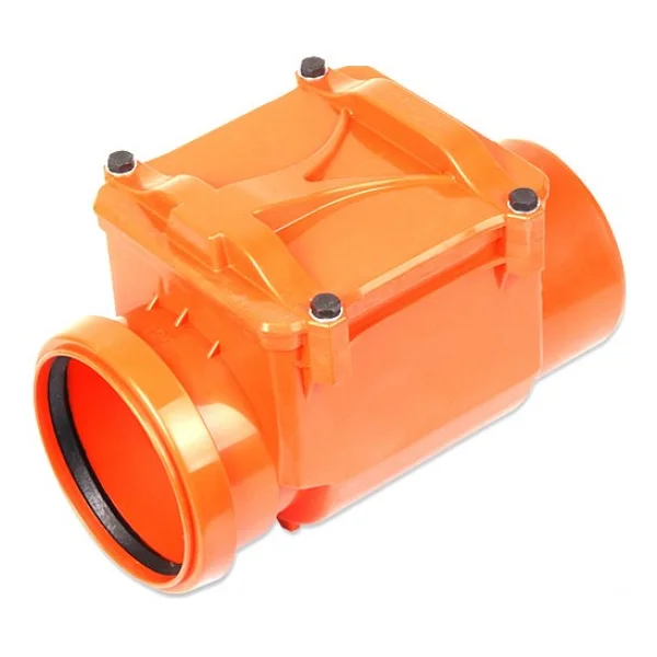 Luxwares Plastik Atık Pis Su Çekvalf Klapeli 125 Mm - Görsel 4