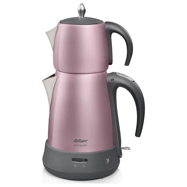 Arzum Ar3077 Çaycı Klasik 1650 W Çelik Çay Makinesi - Görsel 2