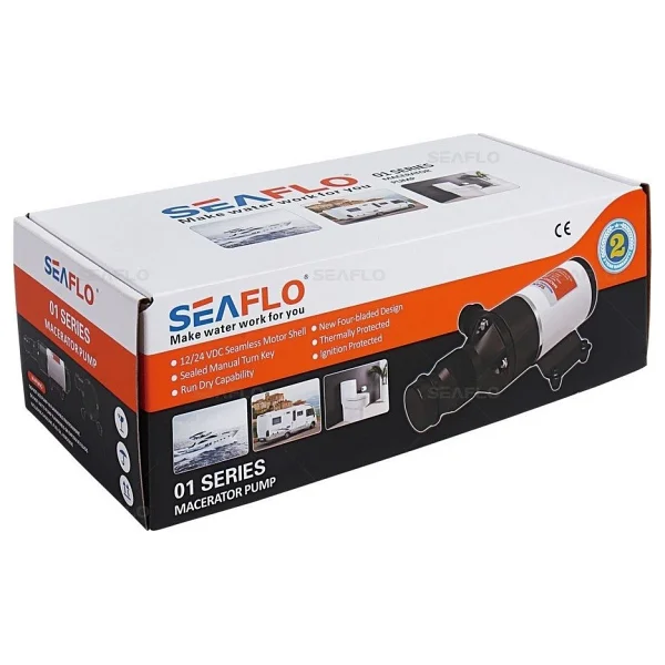 Seaflo Maceratör Pompası 45lt/Dk 24v - Görsel 4