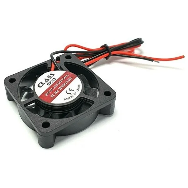 Class Cf213 40x40x10mm Dc 24v Fan - Görsel 3
