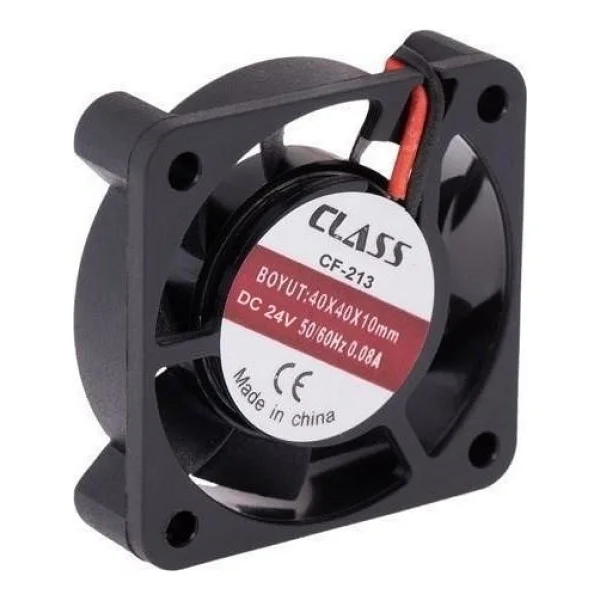 Class Cf213 40x40x10mm Dc 24v Fan - Görsel 4