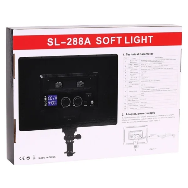 Pdx Sl-288a Soft Light Video Işığı - Görsel 4