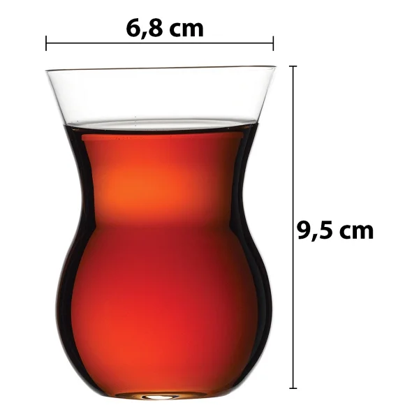 Paşabahçe Beykoz 64051 6'lı Çay Bardağı - Görsel 2