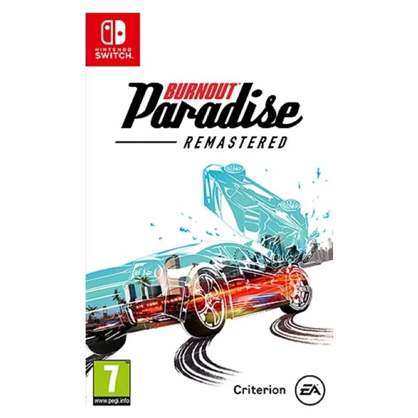 Burnout Paradise Remastered Edition Nintendo Switch Oyunu - Görsel 2