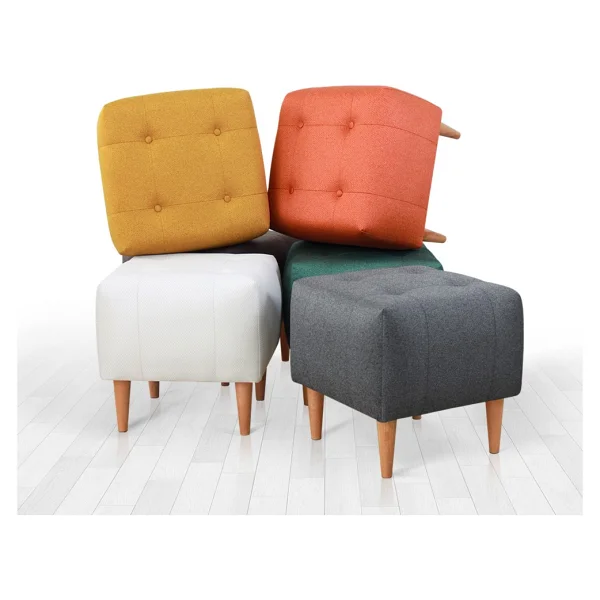 Lorence Home Tomp Puf - Yeşil - Görsel 5