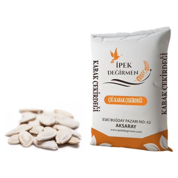 İpek Değirmen 1 Kg Yerli İri Çiğ Kabak Çekirdeği - Görsel 3