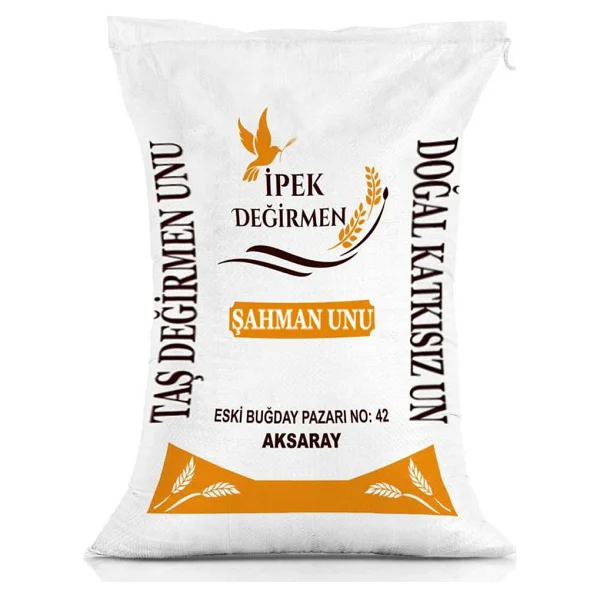 İpek Değirmen 25 Kg Yarı Kepekli Şahman Tam Buğday Unu - Görsel 3