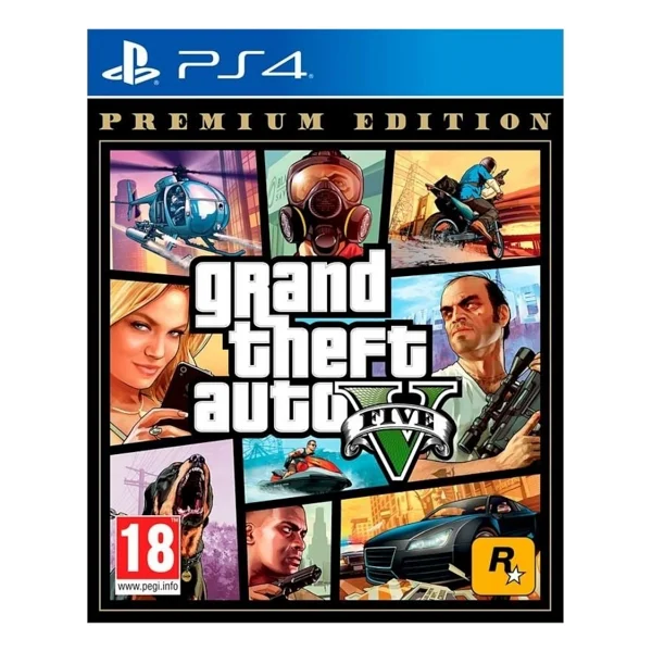 Grand Theft Auto 5 Premium Edition PS4 Oyunu - Görsel 2