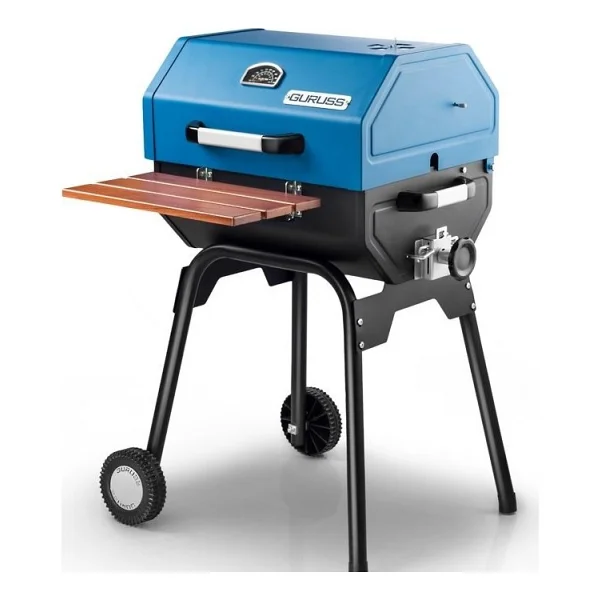 Guruss Cg-050 Tam Set Kırmızı Kömürlü Barbekü Mangal - Görsel 7