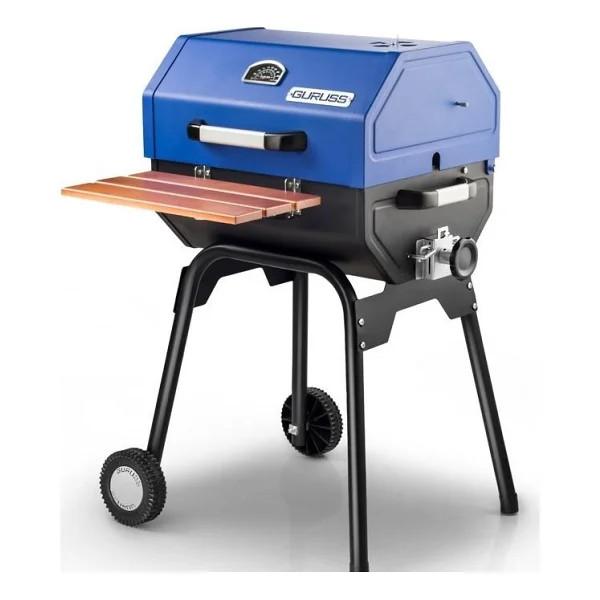 Guruss Cg-050 Tam Set Kırmızı Kömürlü Barbekü Mangal - Görsel 4