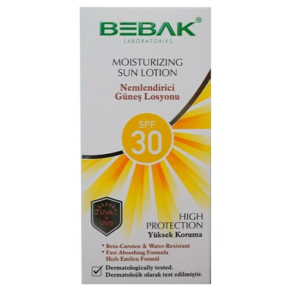 Bebak Sun 200 Ml 30 Faktör Güneş Losyonu - Görsel 3