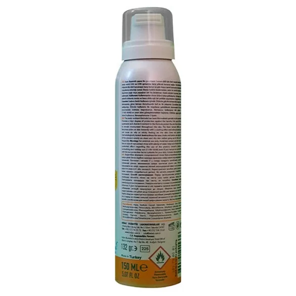 Bebak 150 Ml 50 Faktör Çocuk Güneş Koruyucu Köpük - Görsel 2
