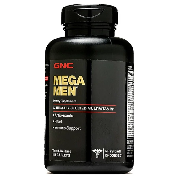 Gnc Mega Men Erkekler İçin Multivitamin Desteği 180 Tablet - Görsel 4
