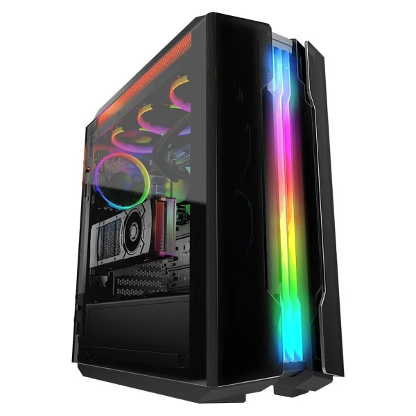 Cougar Gemini T Cgr-6kmtb-RGB LED Panel Atx Oyuncu Kasası - Görsel 4