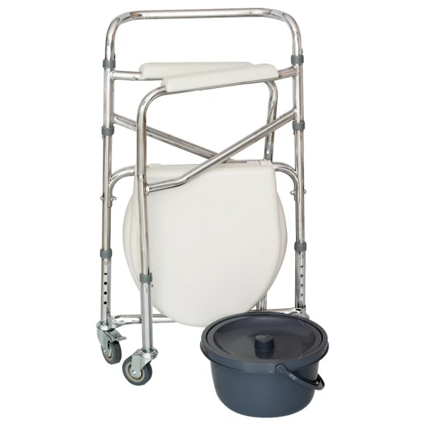 Comfort Plus Dm696 Tekerlekli Kovalı Komot - Görsel 3