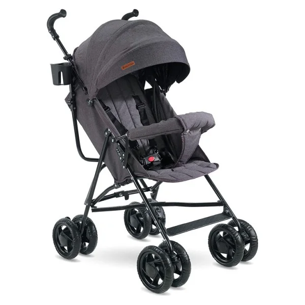 Babyhope Sc-100 Tam Yatarlı Kahverengi Baston Bebek Arabası - Görsel 3