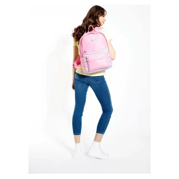 Kaukko K1536 Magical Simli Pembe Okul Sırt Çantası - Görsel 4