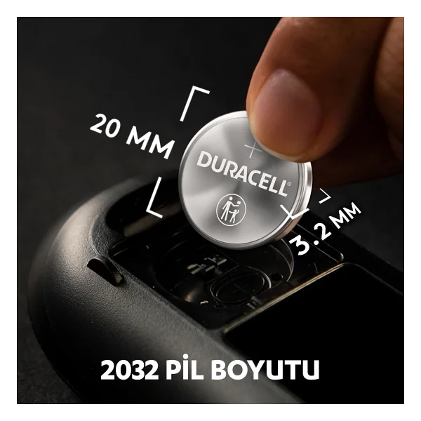 Duracell Cr2032 3v 8'li Lityum Düğme Pil - Görsel 7