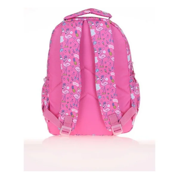 Kaukko L5107 Kids Love Paterned Flamingo Okul Sırt Çantası - Görsel 3