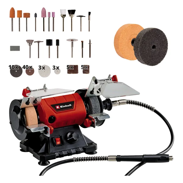 Einhell Tc-Xg 75 Kit 150 W Çok Fonksiyonlu Taş Motoru - Görsel 7