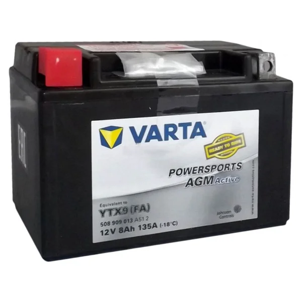 Varta Powersports Agm Ytx9-Bs 12 V 8 Ah Motosiklet Aküsü - Görsel 5