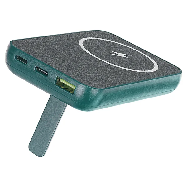 S-Link P50 Yeşil 5000 mAh Magsafe Powerbank - Görsel 3
