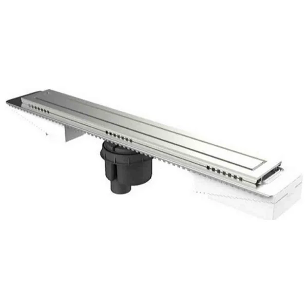 Vitra Vitra Elegant Dikdörtgen Duş Kanalı 80 Cm Parlak Krom Alttan - Görsel 2