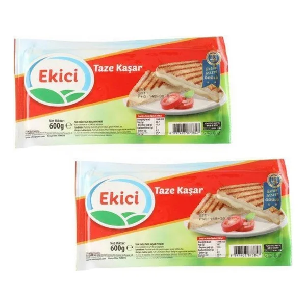 Ekici Taze Kaşar Peyniri 600 G X 2 Adet - Görsel 3