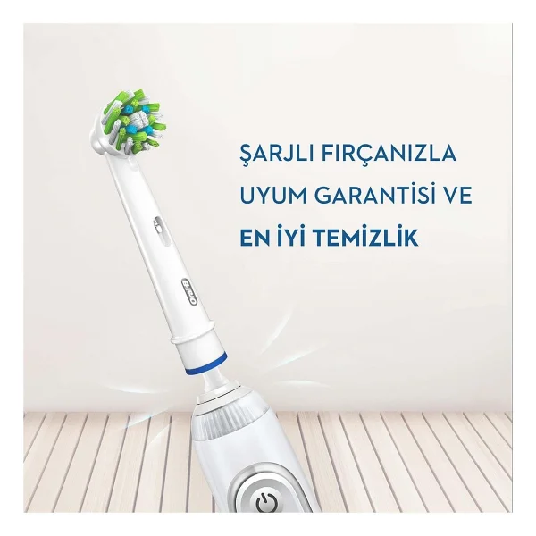 Oral-B Cross Action Clean Maximiser 4'lü Diş Fırçası Başlığı - Görsel 5