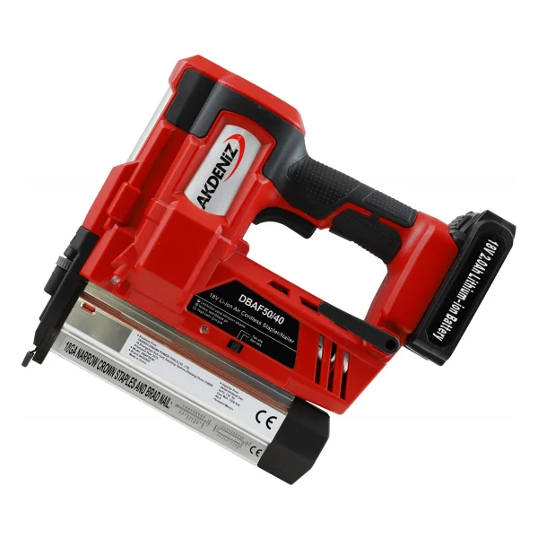 Akdeniz Akd Dbaf50/40 18 V Şarjlı Zımba Çivi Çakma Tabancası - Görsel 2