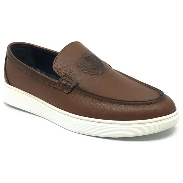 Taşpınar Ayakkabı Giallo Mosso %100 Içi Dışı Hakiki Deri Ortopedik Erkek Yazlık Rahat Günlük Loafer Casual Ayakkabı 40-44 - Gri - 41 - Görsel 5