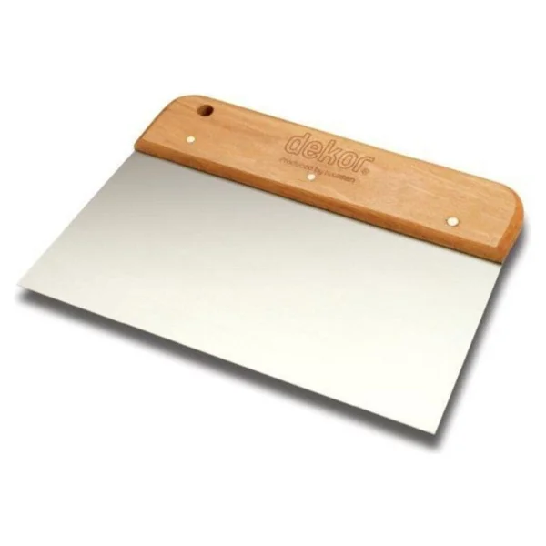 Dekor 043 30 Cm Ahşap Saplı Geniş Spatula - Görsel 2
