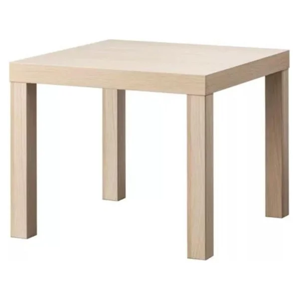 Ikea Lack Orta Yan Sehpa Masa , Ağartılmış Meşe Görünümlü - Görsel 2