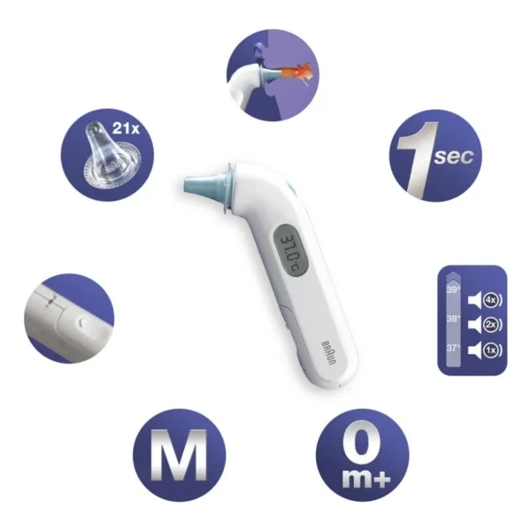 Braun Thermoscan 3 Irt 3030 Kulaktan Ateş Ölçer - Görsel 3