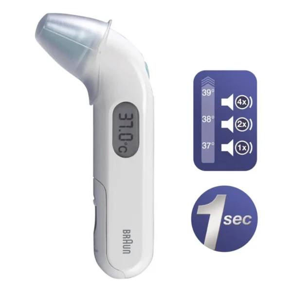Braun Thermoscan 3 Irt 3030 Kulaktan Ateş Ölçer - Görsel 4