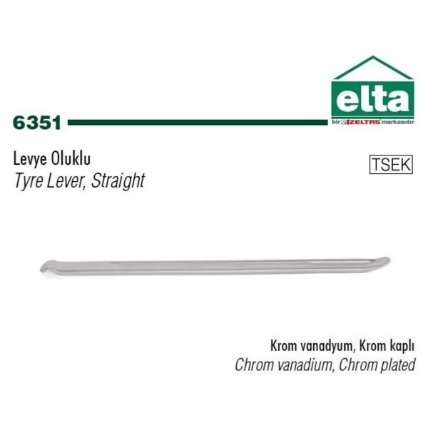 İzeltaş 6351 600 Mm Oluklu Levye - Görsel 4