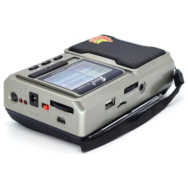 Tepe Fp-1781bt Mini Cep Radyosu Hoparlör Fm Radyo LED Işıklı Şarjlı USB Micro Sd Mp3 Desteği Aux Kulaklık Çıkışı - Görsel 4