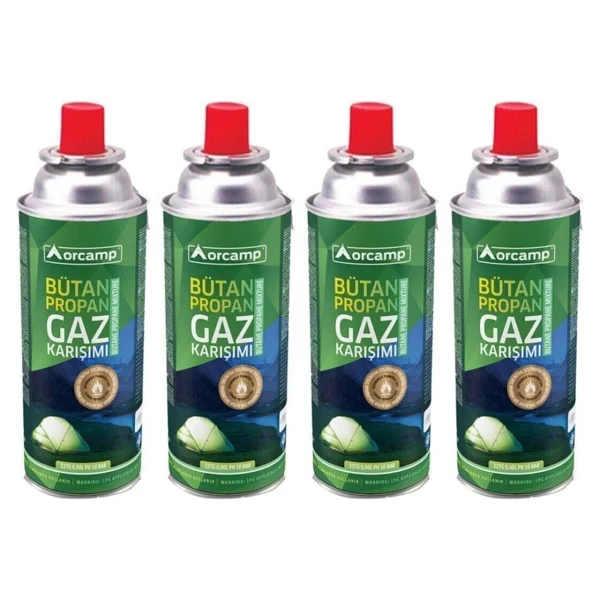 Orcamp Kts 227 Gr 4 Adet Gaz Kartuşu - Görsel 3