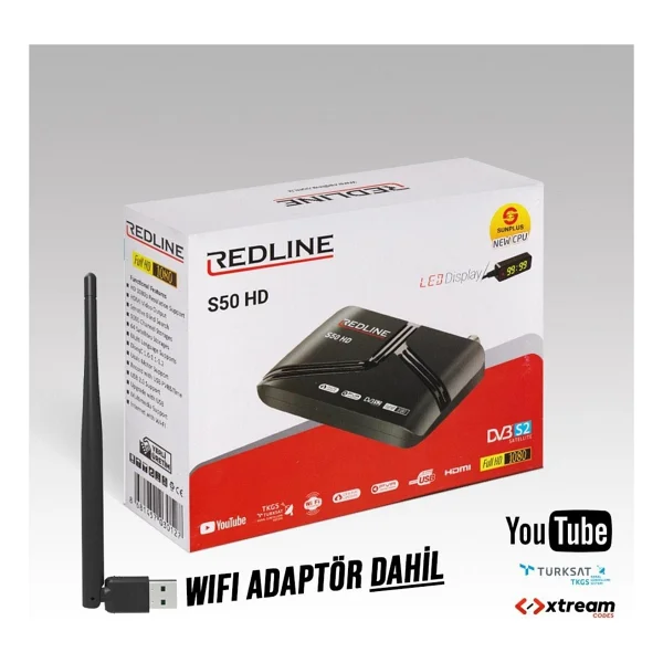 Redline S50 Mini Uydu Alıcısı - Görsel 6