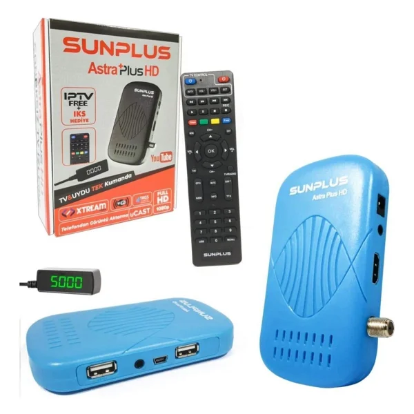 Sunplus Astra Plus Uydu Alıcısı - Görsel 2