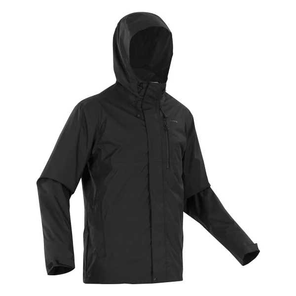 Quechua Nh500 Kapüşonlu Erkek Outdoor Yağmurluk - Görsel 6