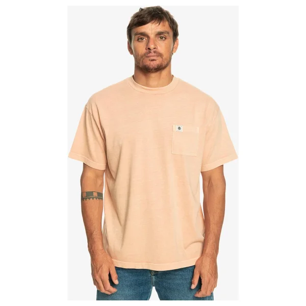 The Natural Dye Eqykt04265 Kısa Kollu Bisiklet Yaka Erkek Tişört - Görsel 5