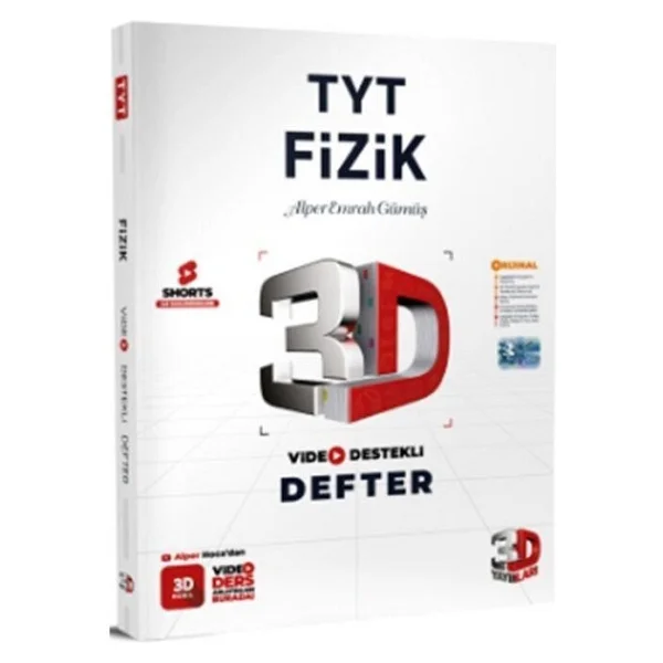 3d Yayınları Tyt Fizik Video Destekli Defter - Görsel 6