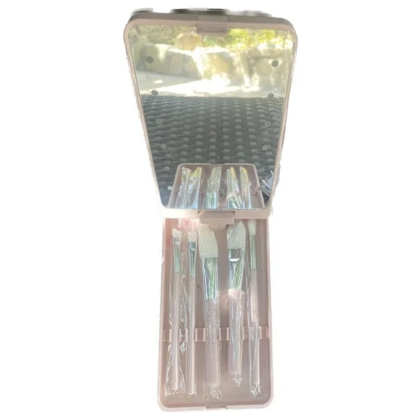 Polosmart Beauty LED Işıklı Makyaj Ayna Seti Pembe - Görsel 3