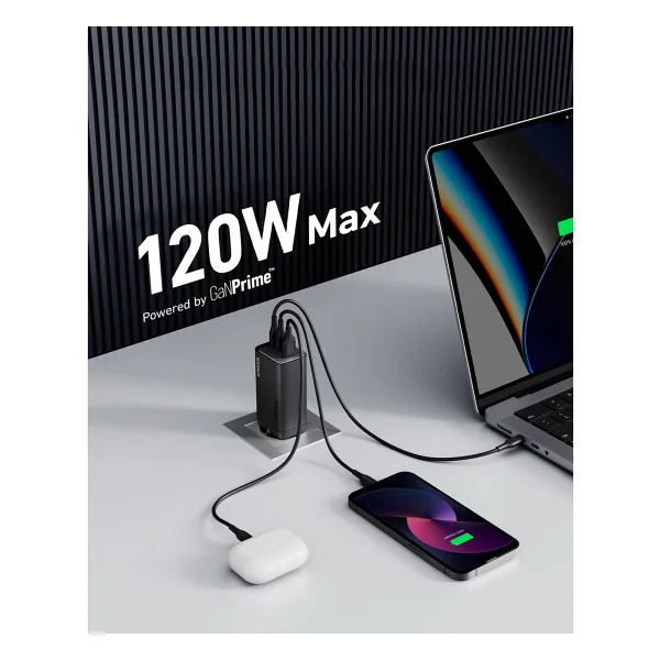 Anker 737 A2148 120 W Hızlı Şarj Adaptörü - Görsel 10