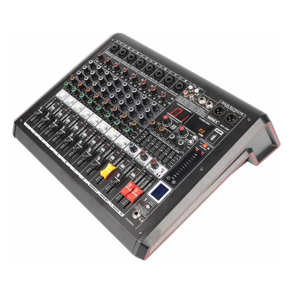 Midex Mpx-1200p 8 Kanal Power Mikser Amfi - Görsel 2
